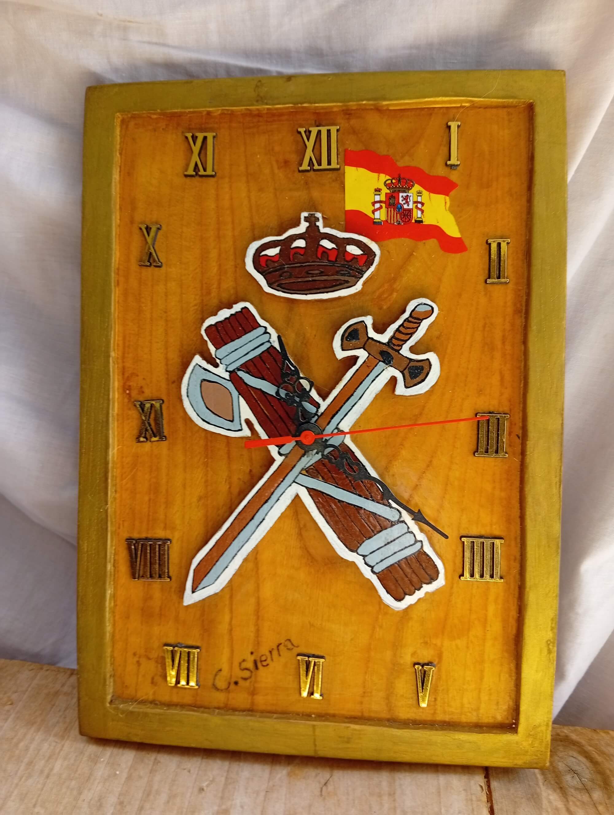 Reloj de la Guardia Civil con honor al cuerpo de nuestra Guardia Civil Española